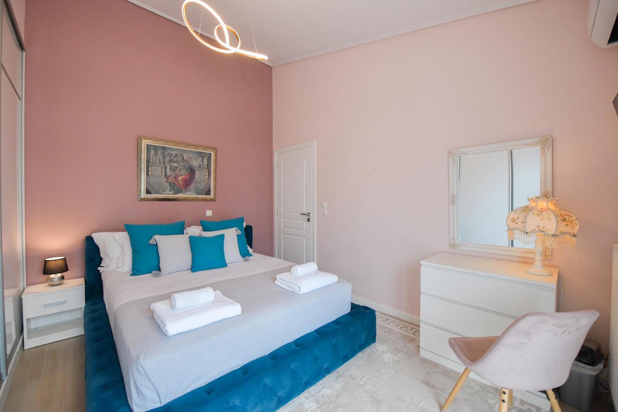 Beach Blue Villa Corinth Buitenkant foto